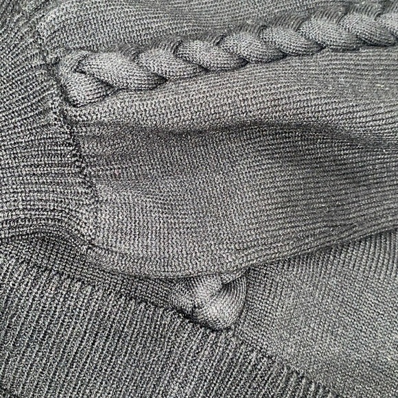 Joie knit sweater with rope detail size xsmal black - Picture 6 of 6